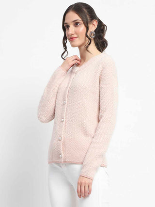 Madame Button Down Beige Cardigan