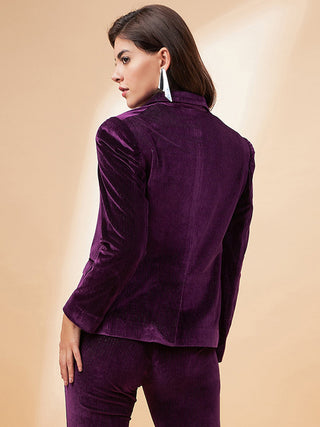 Madame Purple Blazer