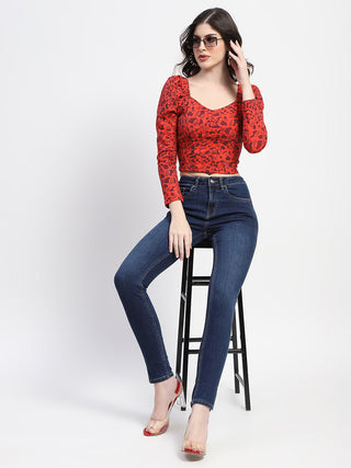 Madame Stone Wash Skinny Fit Blue Denim