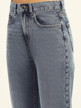 Madame Blue Boyfriend Fit Cotton Denim