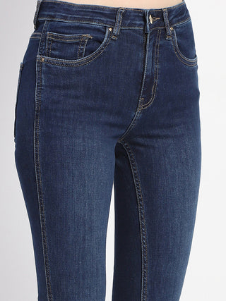 Madame Stone Wash Skinny Fit Blue Denim