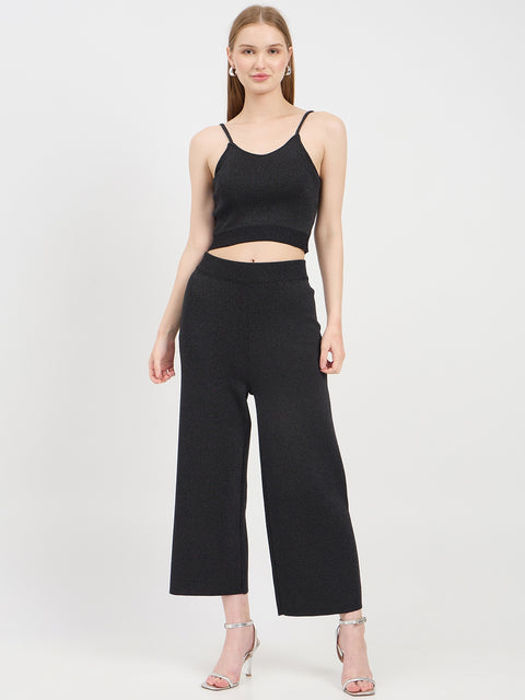 Madame Black Knit Co-ord Set