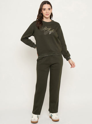 mSECRET Bottle Green Nightsuit