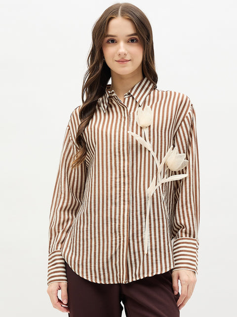 Madame Brown Lyocell Shirt