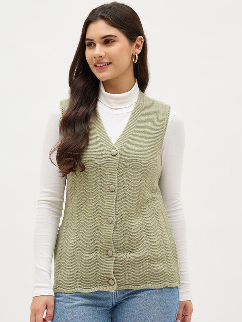 Madame Green Cardigan