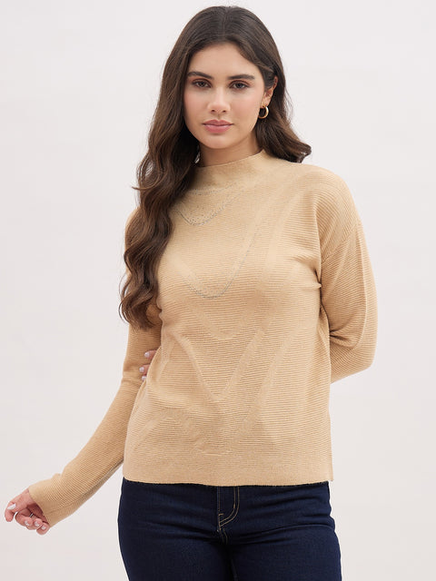 Madame Brown Self Designed Knit Top