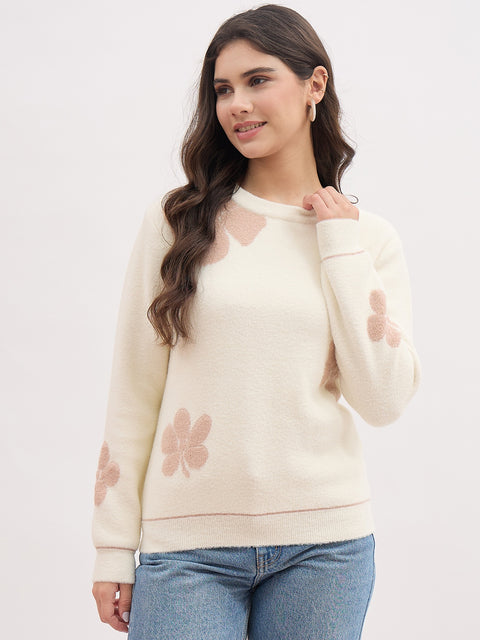 Madame Beige Knitted Sweater