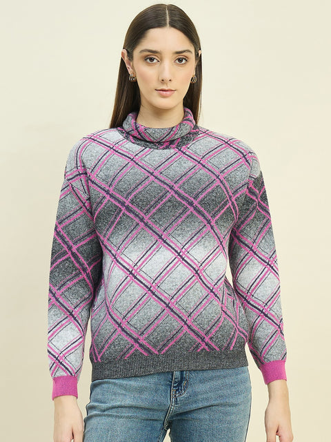 Madame Ombre Mock Neck Sweater