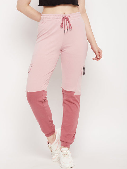 mSECRET Colourblock Elasticated Ankles Trackpants
