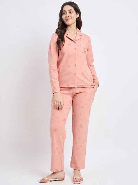 mSECRET Brick Printed Nightsuit