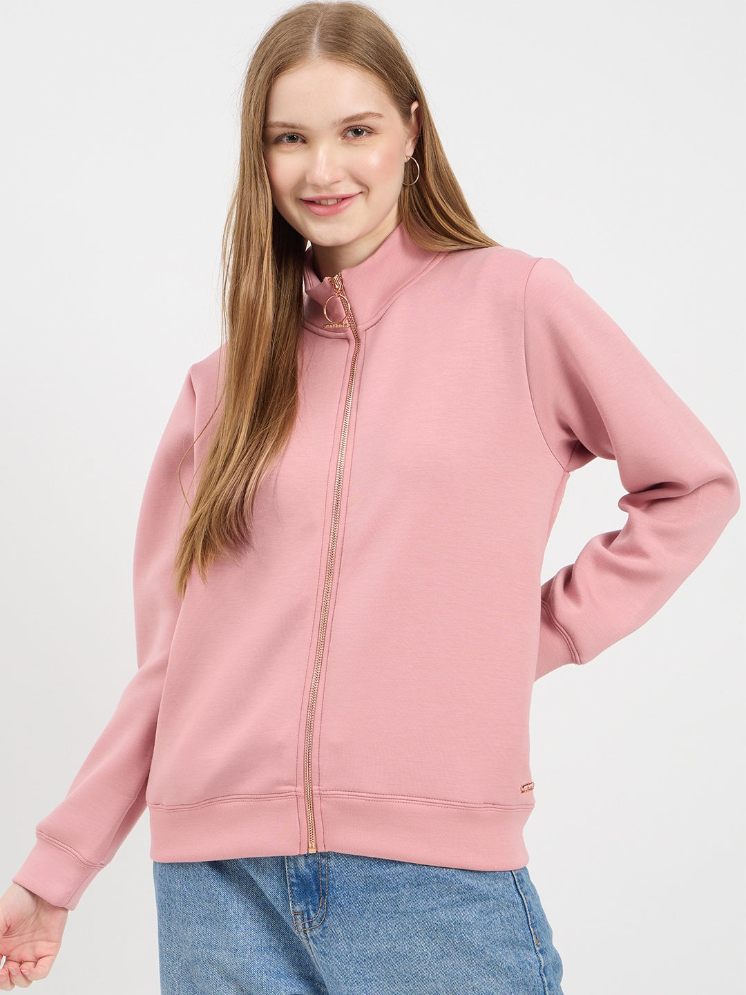Madame Solid Blush Sweat-Shirt color swatch