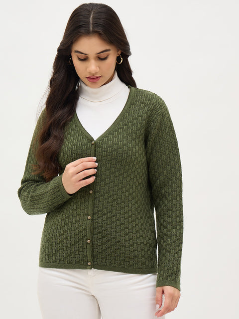 Madame Olive Self Designed Cardigan