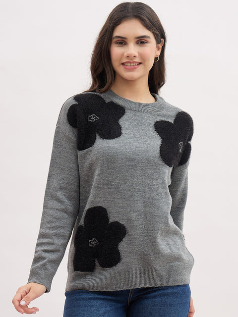 Madame Grey Knitted Sweater