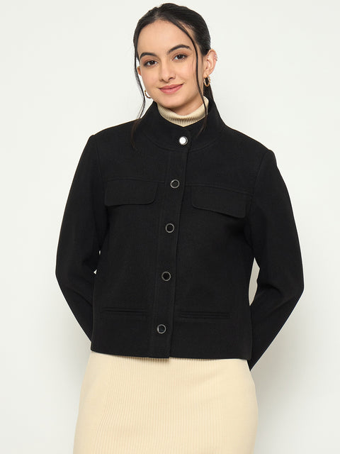 Madame Black Short Coat