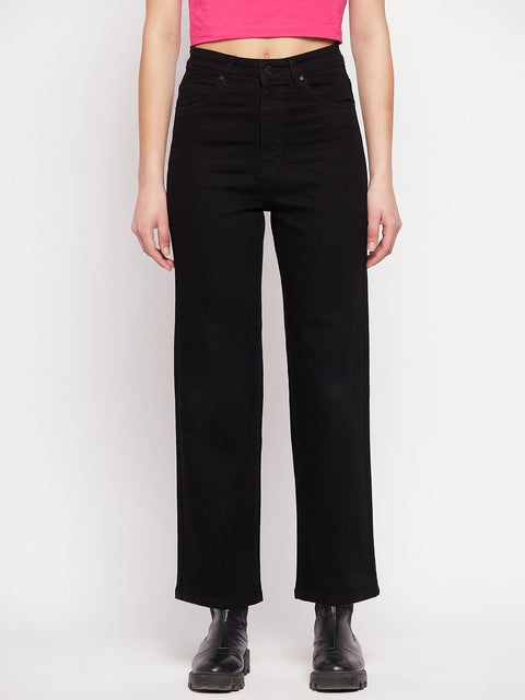 Madame Women Black Denim