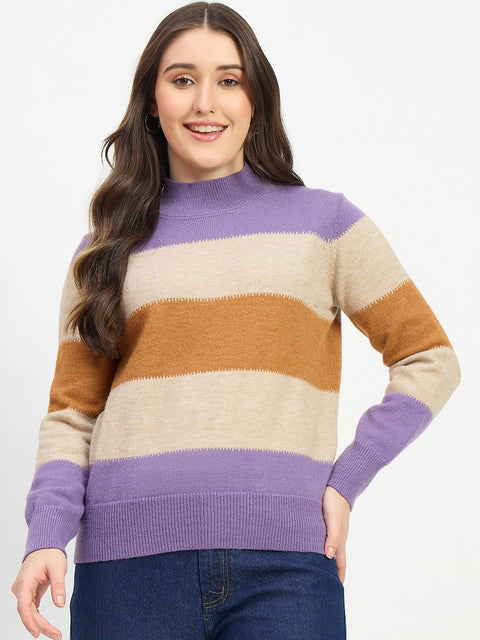 Madame Striped Multicolor Sweater