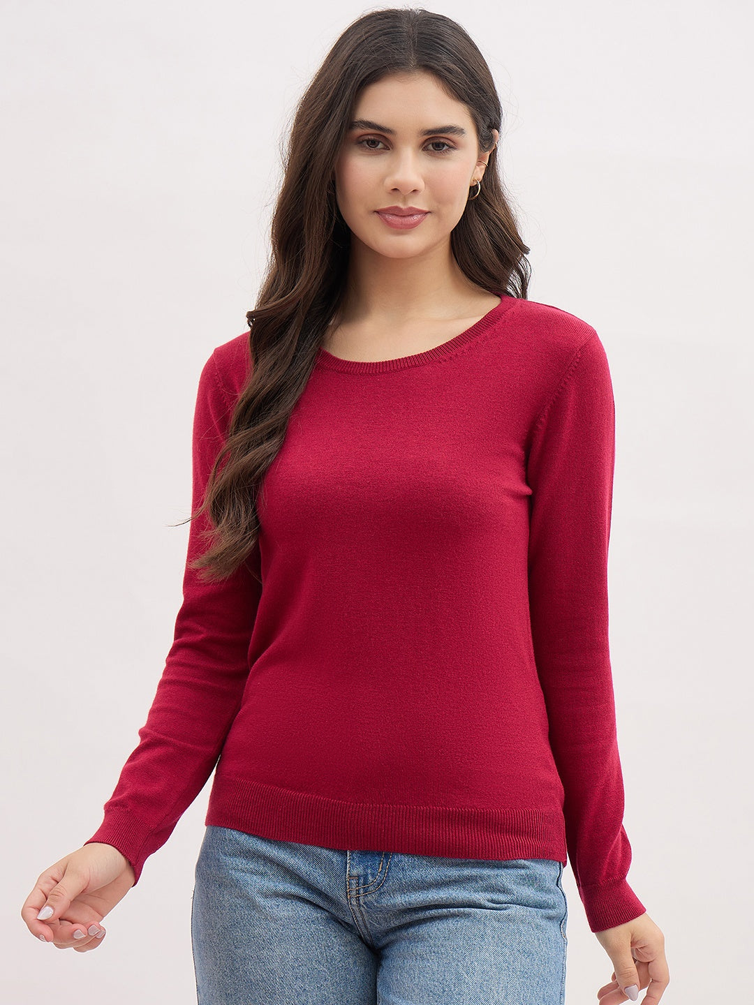 Madame Cherry Basic Pullover Sweater color swatch