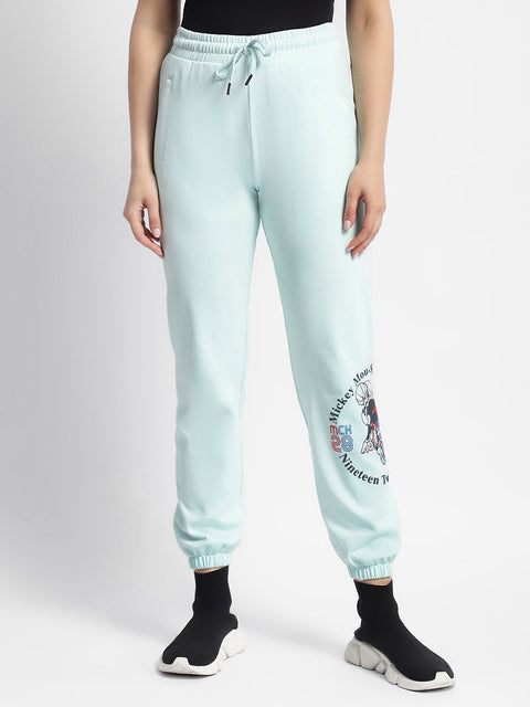 mSECRET Disney Print Sky Blue Jogger Track Pants