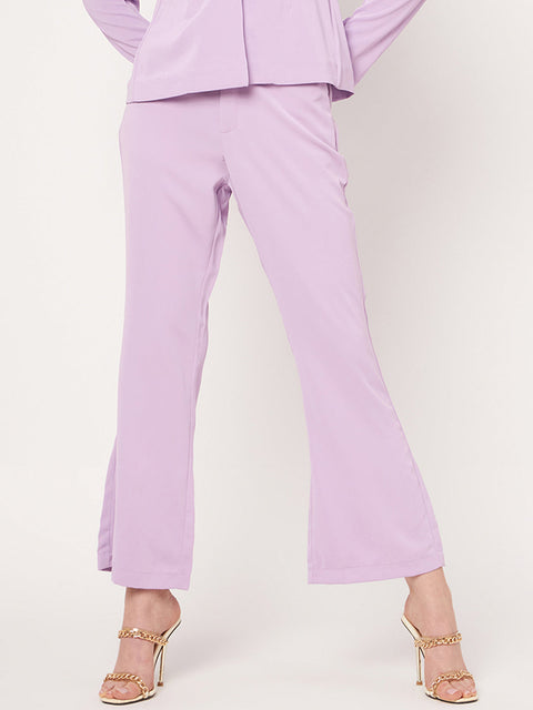Madame Lavender Bootcut Trousers