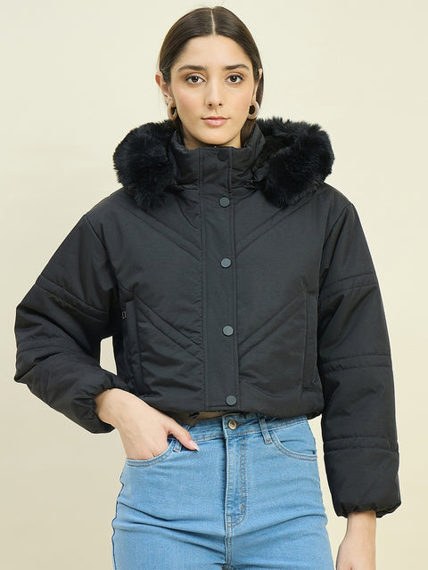 Madame Black Puffer Jacket