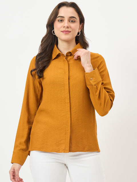 Madame Mustard Rayon-Blend Shirt