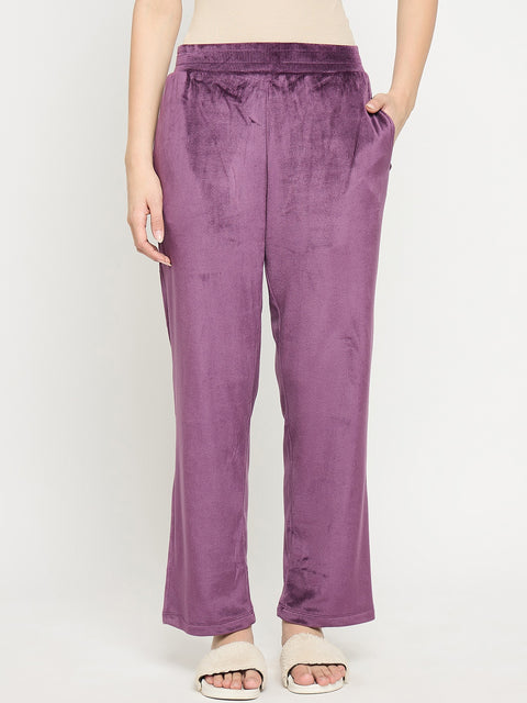 mSECRET Purple Track Bottoms