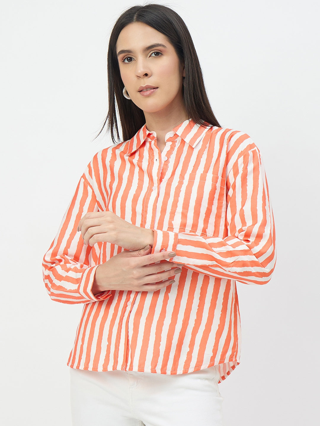 Madame Orange Viscose-Blend Shirt color swatch