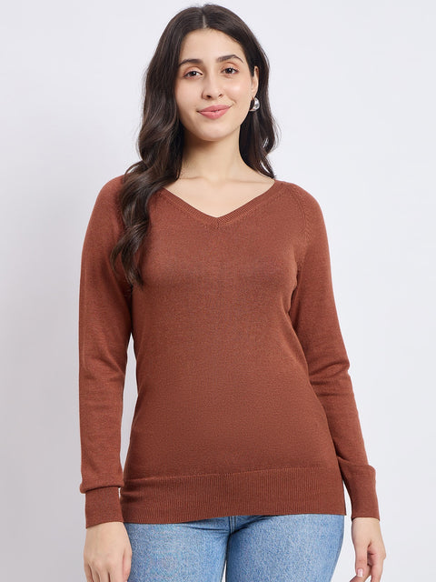Madame Designer Tan Sweater