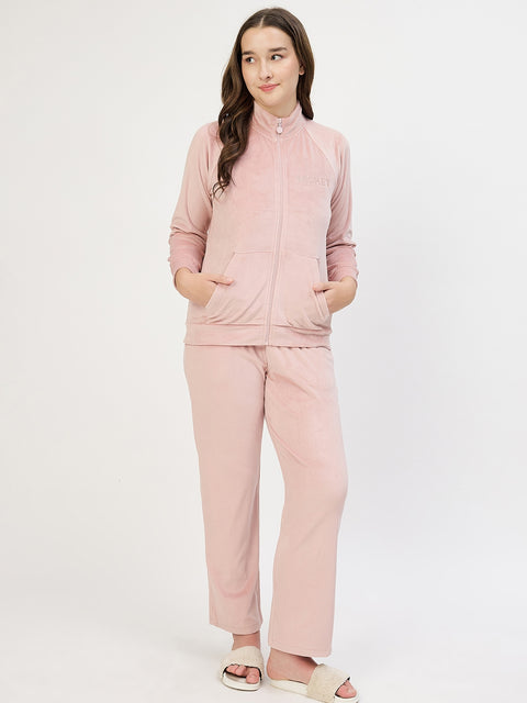 mSECRET Pink Mock Night Suit