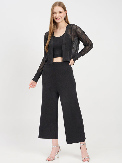 Madame Black Knit Co-ord Set