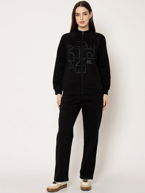 mSECRET Black Cotton Night Suit
