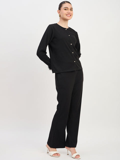 Madame Black Full Sleeve Shirt
