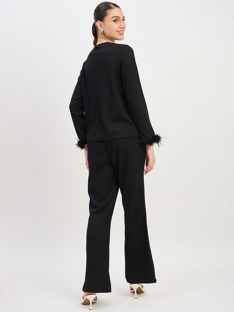 Madame Black Full Sleeve Shirt