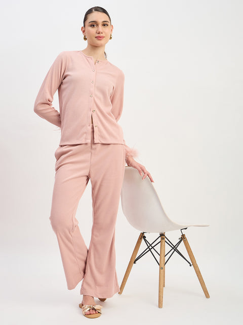 Madame Pink Full Sleeve Shirt