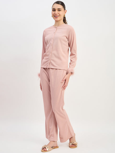 Madame Pink Full Sleeve Shirt