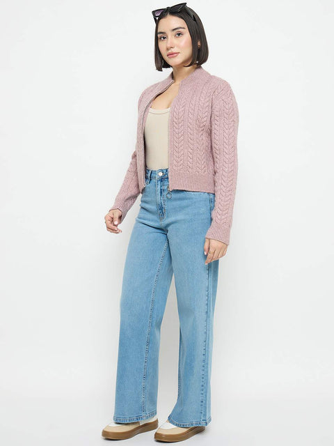 Madame Light Blue Straight Fit Jeans