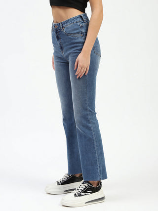 Madame Blue Flared Jeans