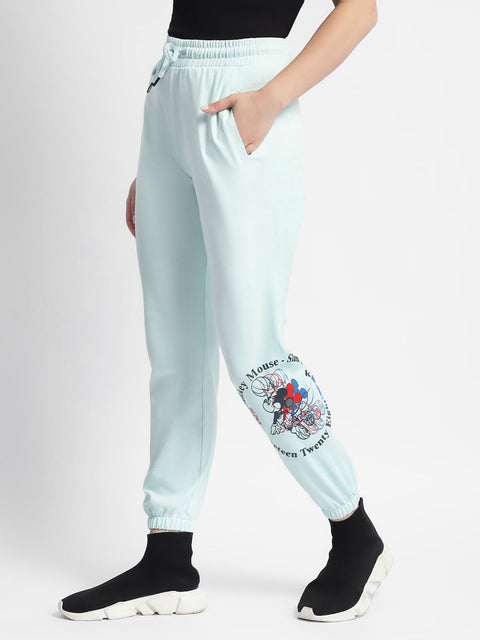 mSECRET Disney Print Sky Blue Jogger Track Pants