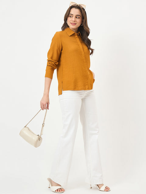 Madame Mustard Rayon-Blend Shirt