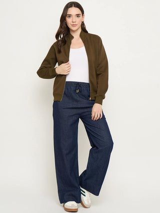 Madame Dark Blue Baggy Jeans