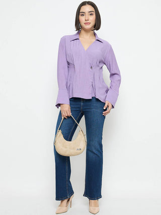 Madame Dark Blue Flared Jeans