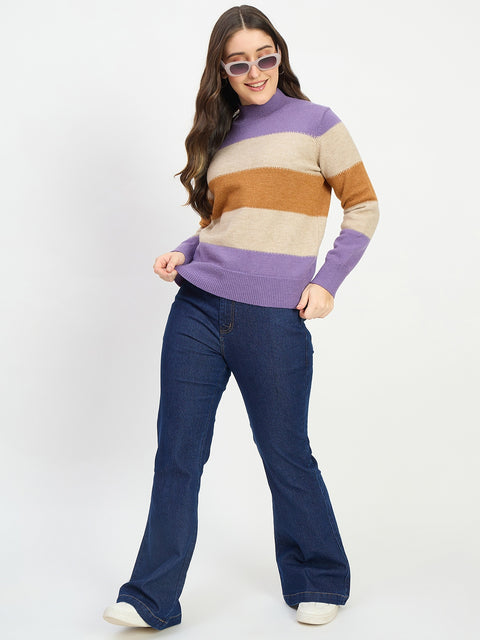 Madame Striped Multicolor Sweater