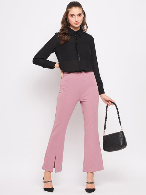 Madame Black Embellished Shirt