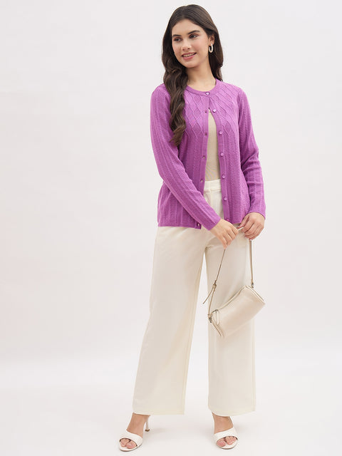 Madame Mauve Self Designed Cardigan