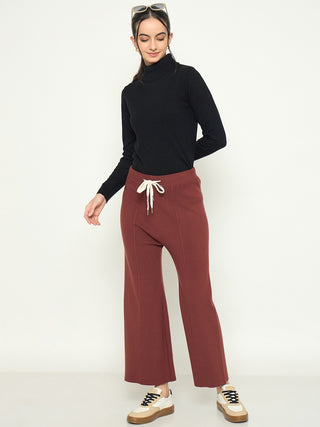 Madame Rust Colour Wide Leg Bottoms