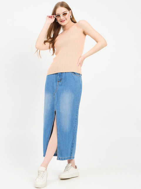 Madame Knit Peach Skeeve