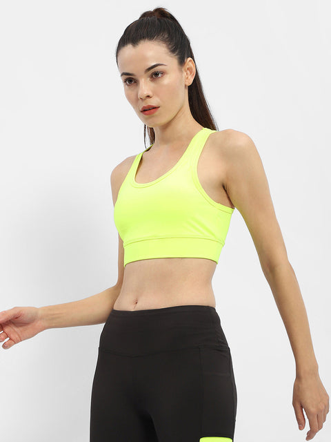 Madame Support Back Neon Training Active Wear Top