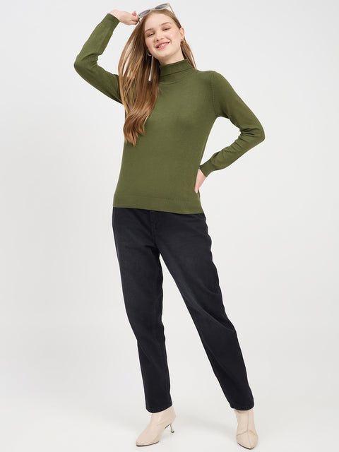 Madame Designer Olive Sweater