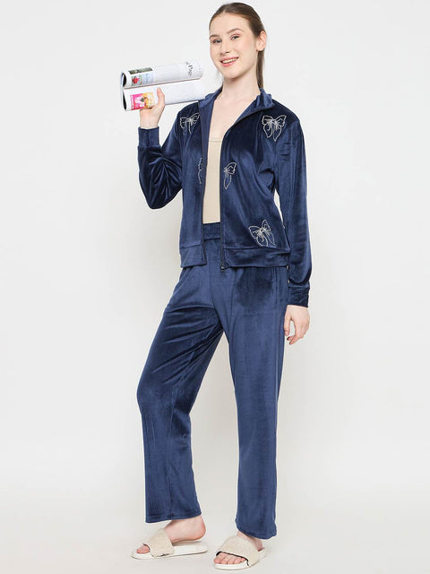 mSECRET Air Force Embroidered Night Suit