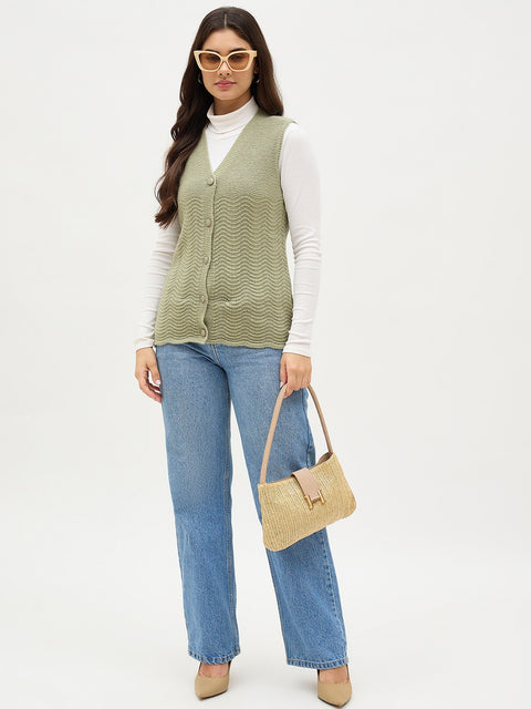 Madame Green Cardigan